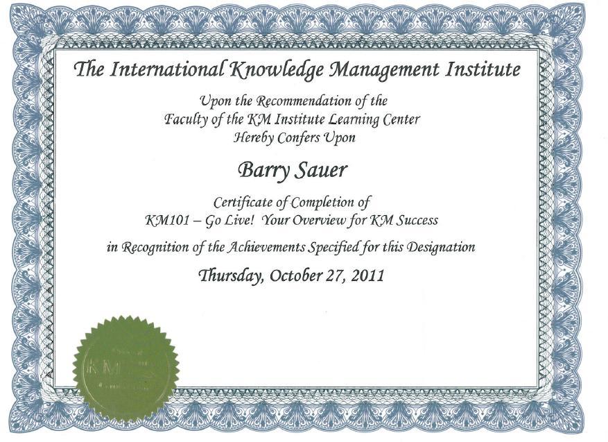 Knowledge Management Institute